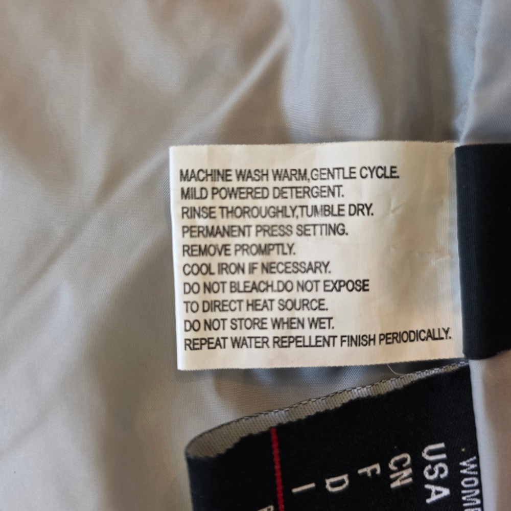 Marker Womens Ski Jacket Black White Hooded Winter Coat Size 8 RN73344 - Picture 12 of 16